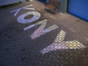 Chalk art in Czech Republic