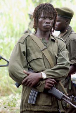LRA fighter Nabanga, S. Sudan