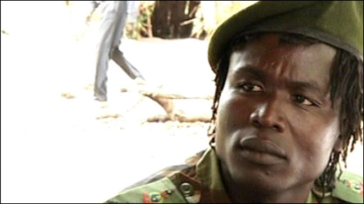 A picture of Dominic Ongwen taken during the Juba Peace Talks in 2008.