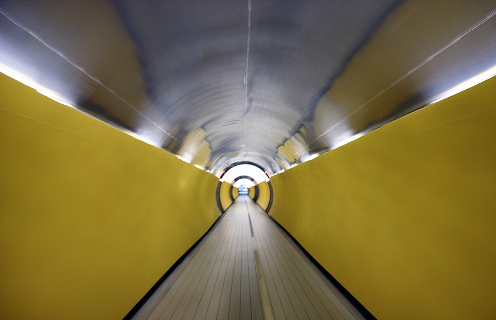 A subway in Stockholm, Sweden