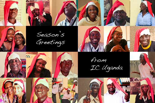 Season's Greetings_IC Uganda staff