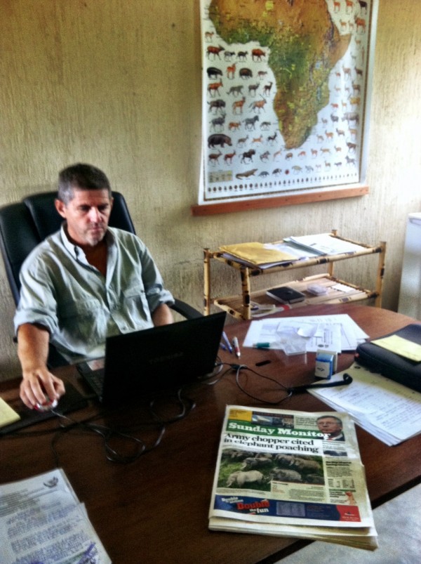 Luis Moratinos has dedicated the last five years of his life to the conservation of Garamba National Park. As the park's director, he oversees operations to protect wildlife and drive the LRA and poachers out of Garamba. Recent reports show that the LRA have increasing been poaching elephants for their ivory. The park's elephant population has fallen from 20,000 to just 2,000 elephants over the last three decades, with more elephant carcasses being found every month.