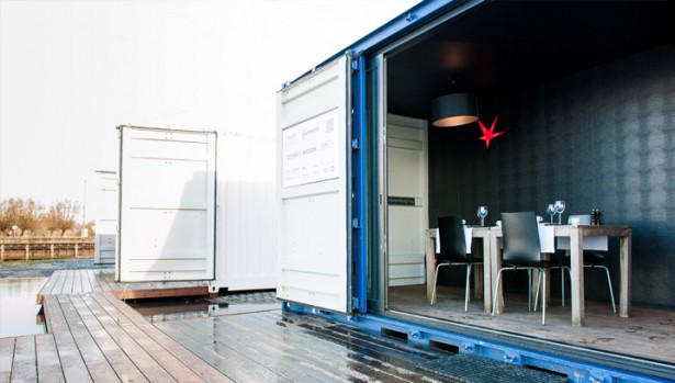 Pop-Up Hotel, Shipping Containers, Design, Repurposing, Invisible Children