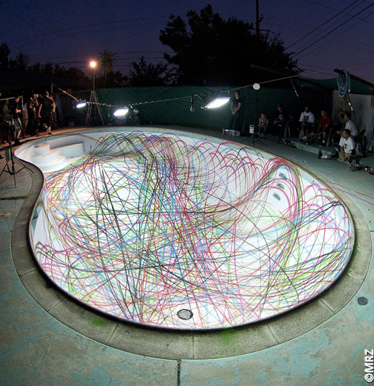 Spray Paint, Swimming Pool, Skateboard, D*face, Art, Invisible Children