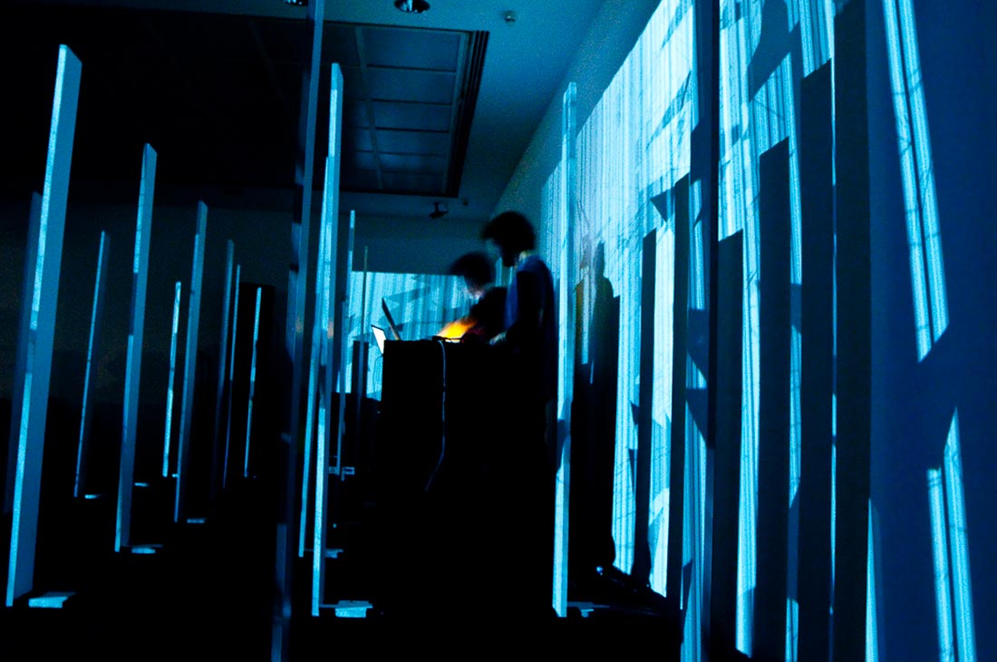 Imposition: an audio-visual performance