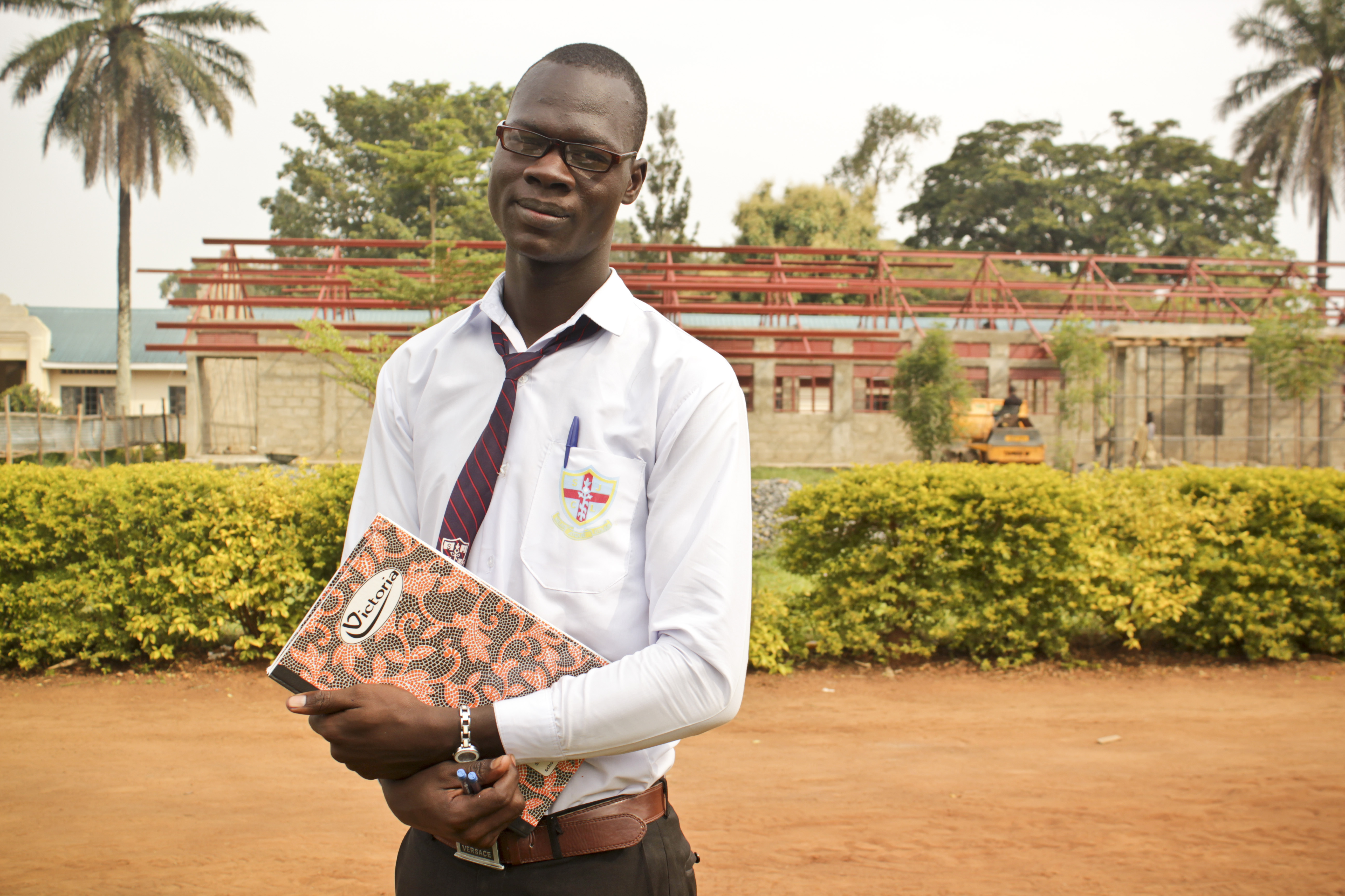 Fred, winner of the Schools for Schools essay contest