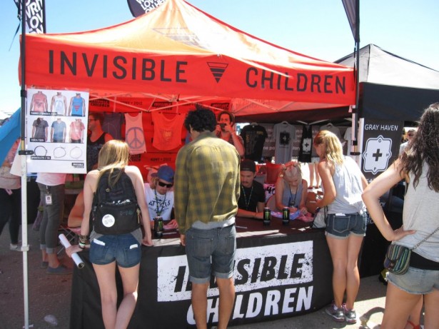 Invisible Children on Warped Tour 2012