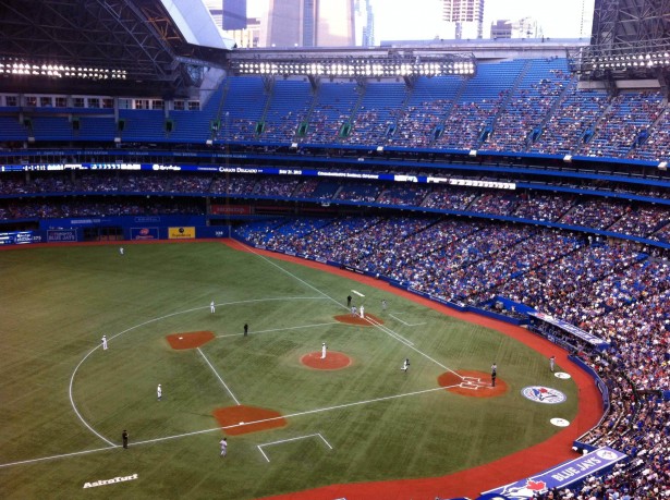 Spending the 4th of July with the Toronto Blue Jays 
