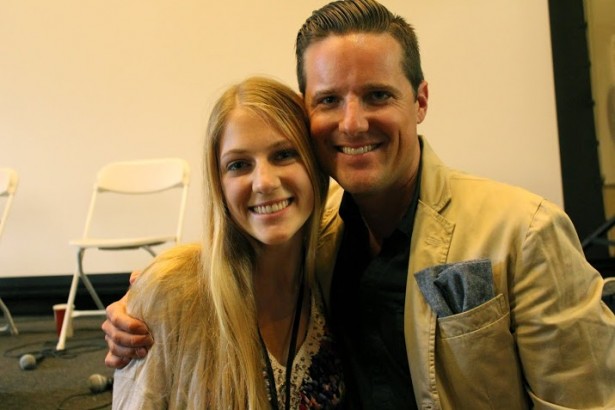 Becca with Jason Russell