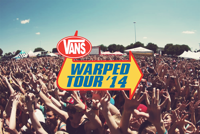2014 vans warped tour dates