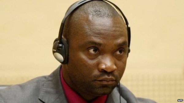 Germain Katanga during his trial at the ICC