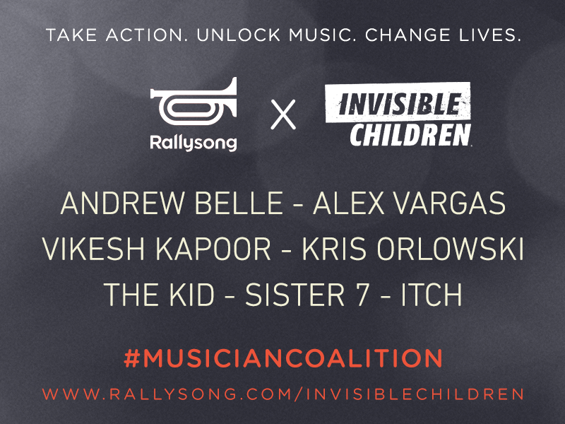 Invisible Children X Rallysong image