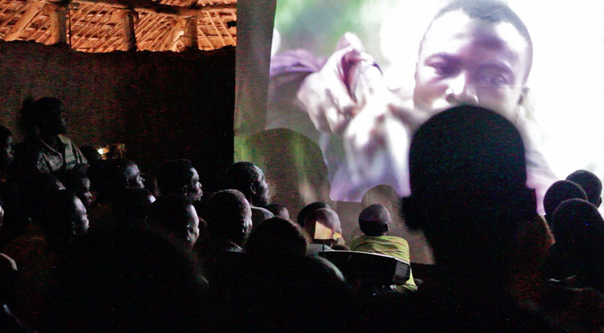 A Mobile Cinema screening of the film "They Came at Night"