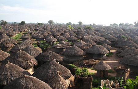 Unyama IDP camp in Northern Uganda. Photo credit: Naked Chiefs