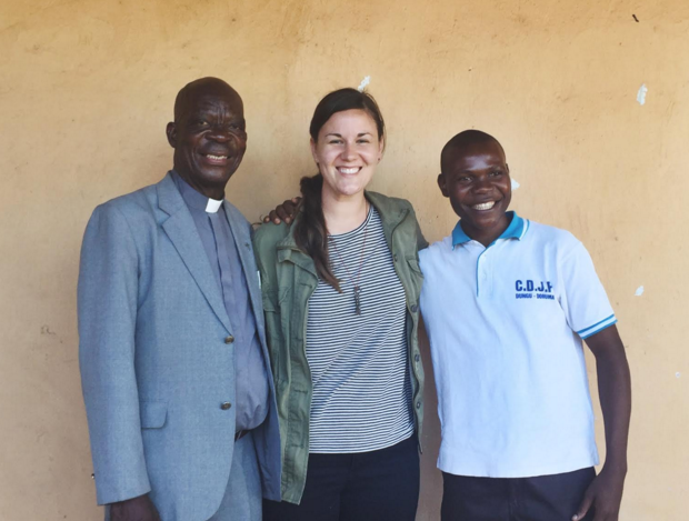 Ananda meeting some of our partners in central Africa in 2015.