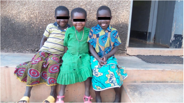 Agnes’ daughter and the two children released from captivity with them.