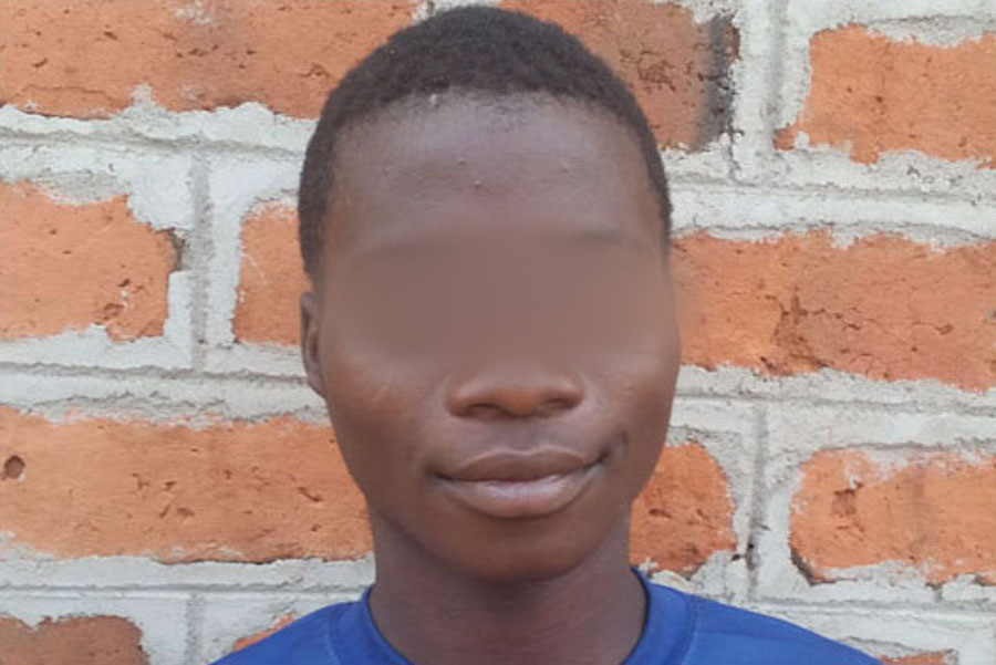 Emmanuel's name has been changed and his face blurred to protect his identity.