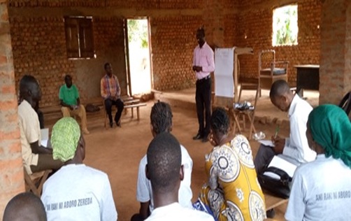 training of local peacebuilders in South Sudan